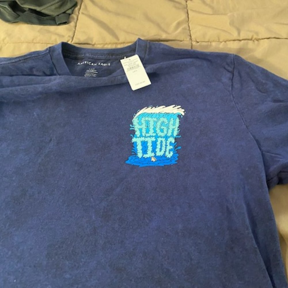 American Eagle High Tide Shirt NWT Size L